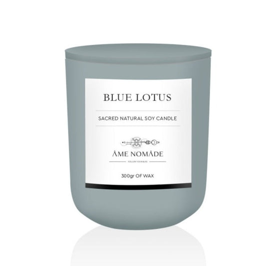 AME NOMADE Blue Lotus sacred natural soy candle