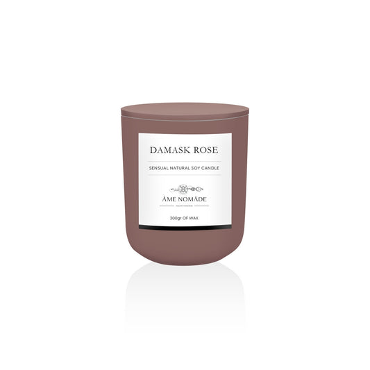 AME NOMADE Damask Rose sensual natural soy candle