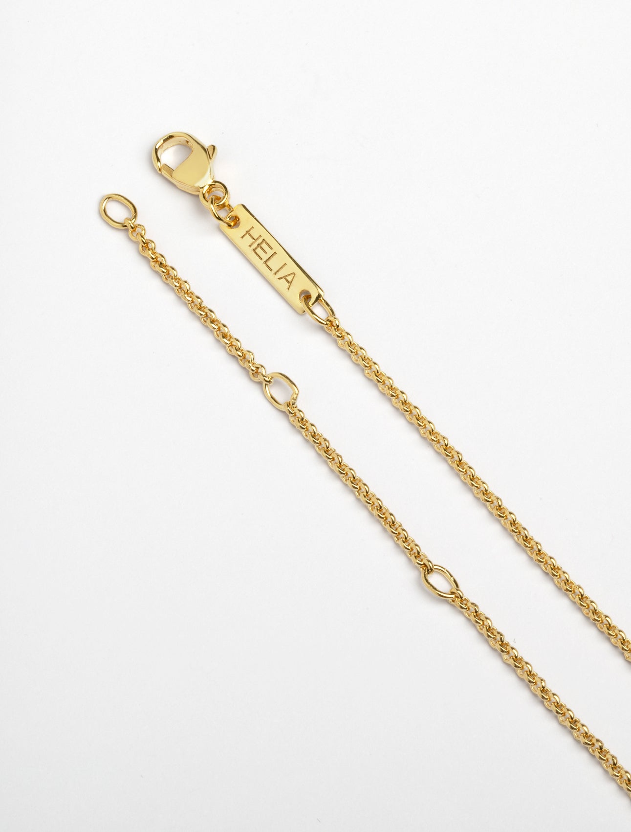 gold plated chain with a clasp