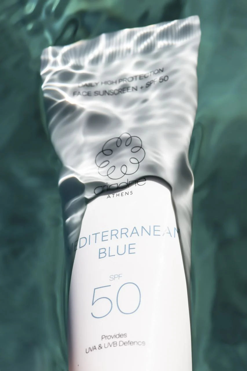 MEDITERRANEAN BLUE FACE SUNSCREEN SPF50