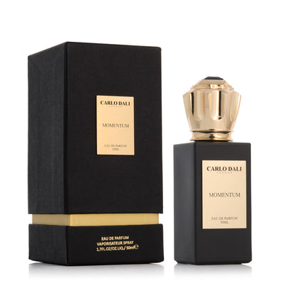 Carlo Dali Momentum Eau de Parfum 50 ml black and gold package 