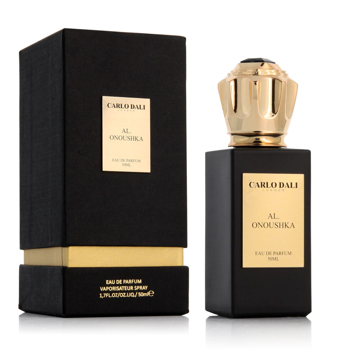 Carlo Dali Al.Onoushka Eau de Parfum 50 ml black and golden package