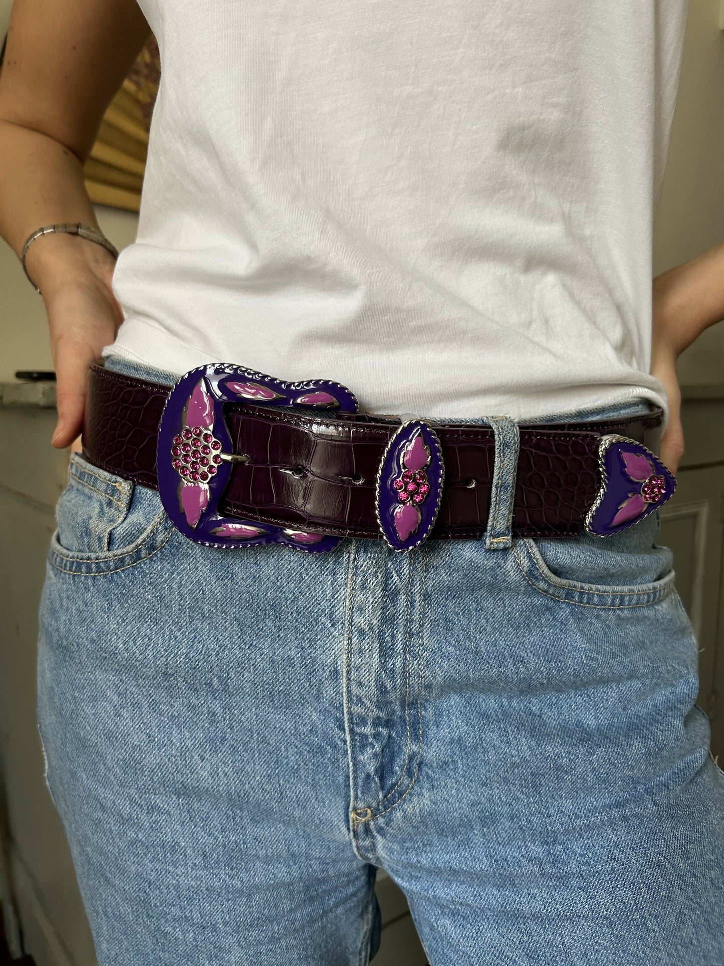 Sable Scooby Doo Belt Large – Violet & Violet