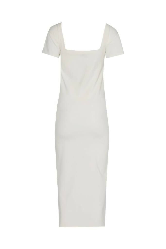 White Midi Dress