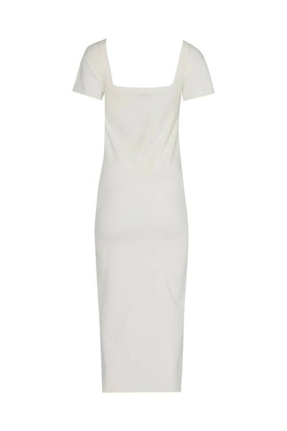 White Midi Dress