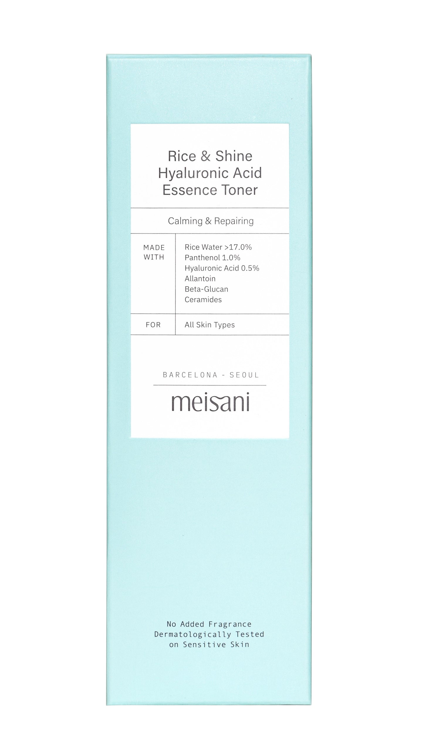 Meisani Rice And Shine Facial Toner 150 ml