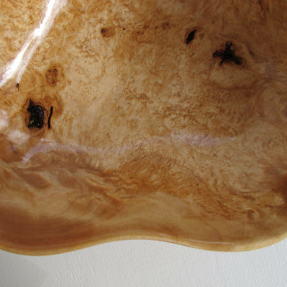 Burl wood small bowl